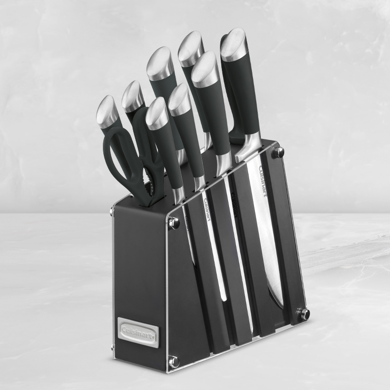 11-Piece Stainless Steel Knife Set - Image 3