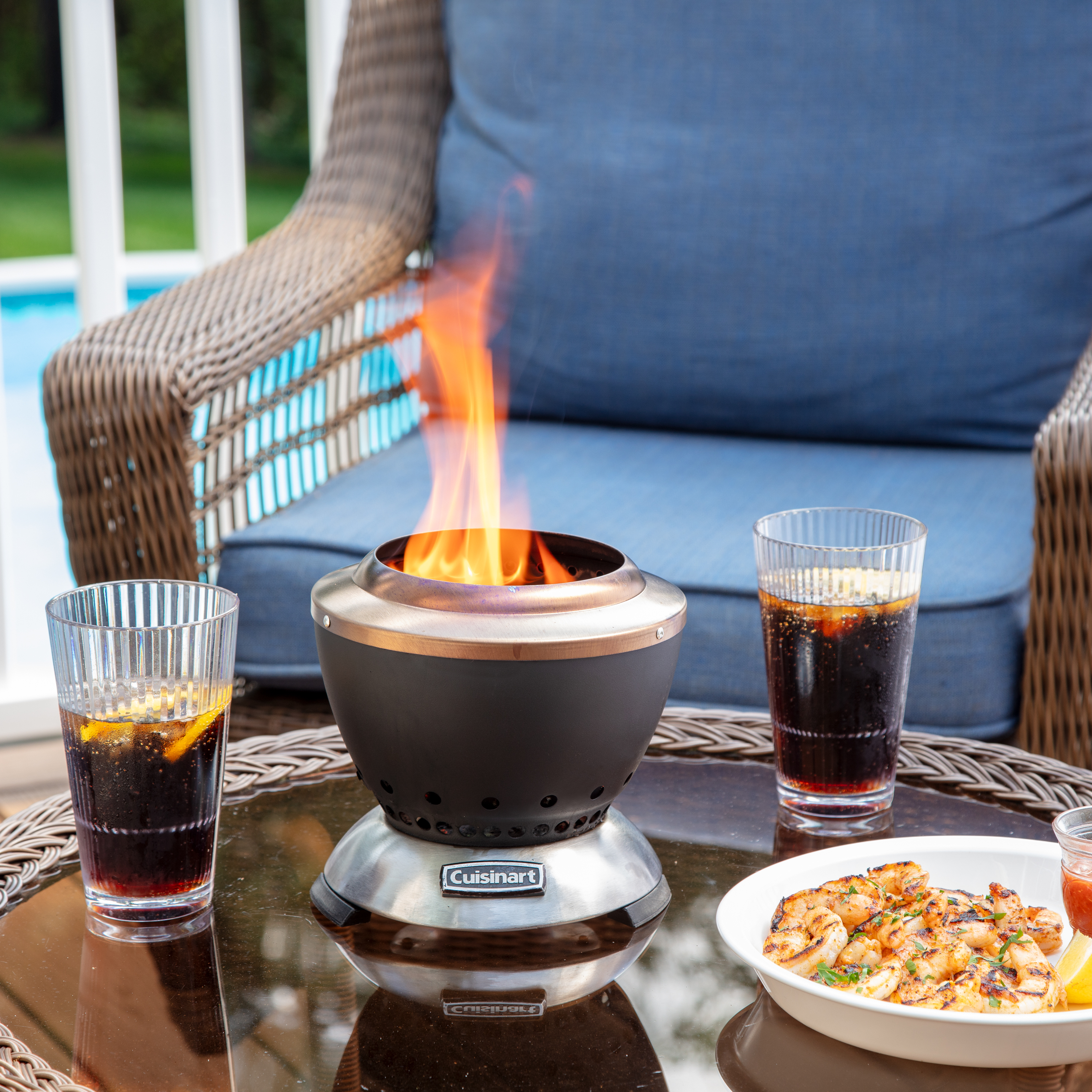 Cuisinart 7.5” Cleanburn Smokeless Table Top Fire Pit - Image 7