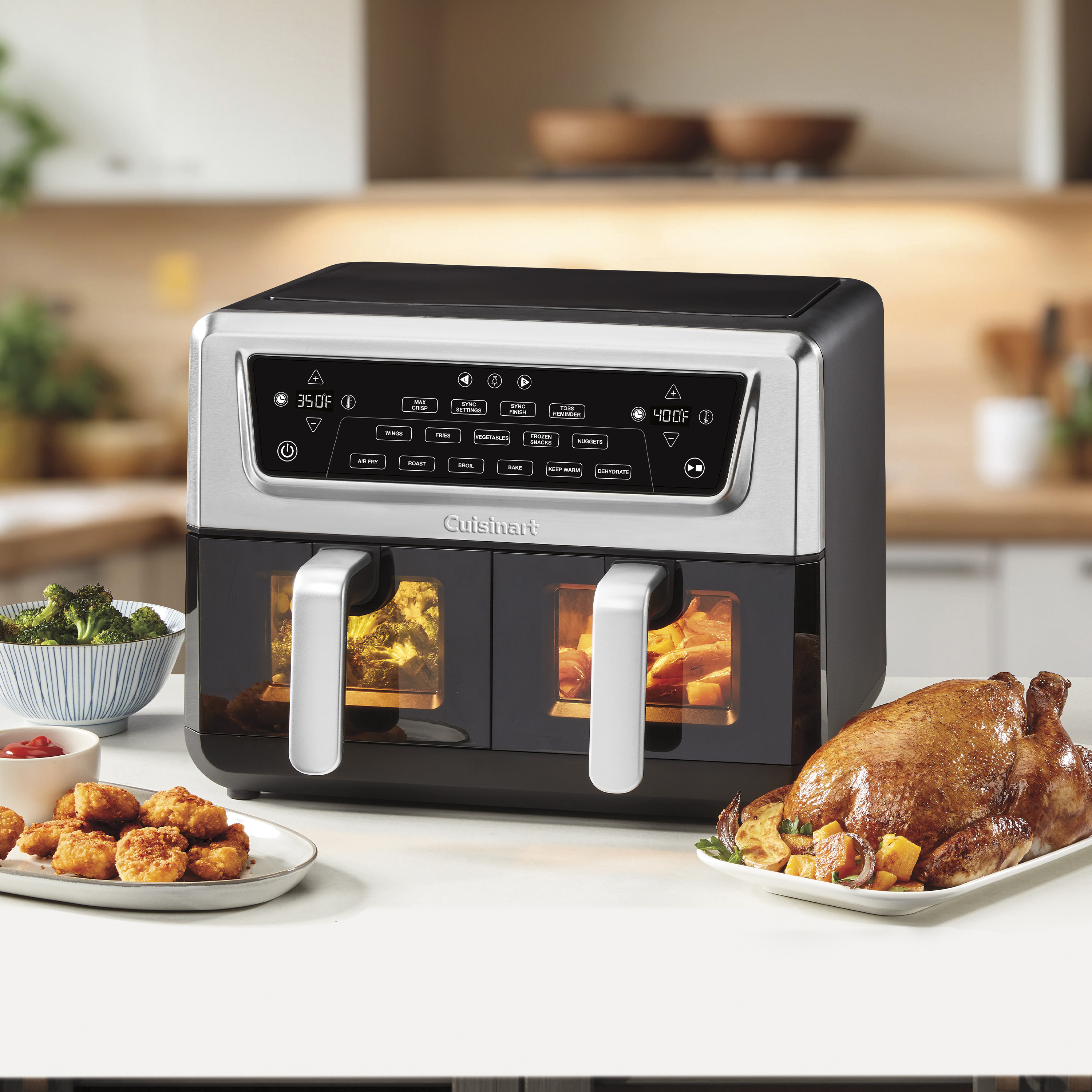 Cuisinart Dual Zone Pro 11-Qt Basket Air Fryer - Image 9