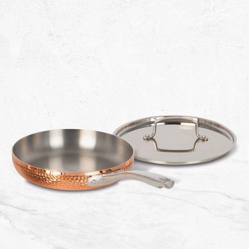 8-Piece Copper Hand Hammered Stainless Steel Cookware Set - Image 5