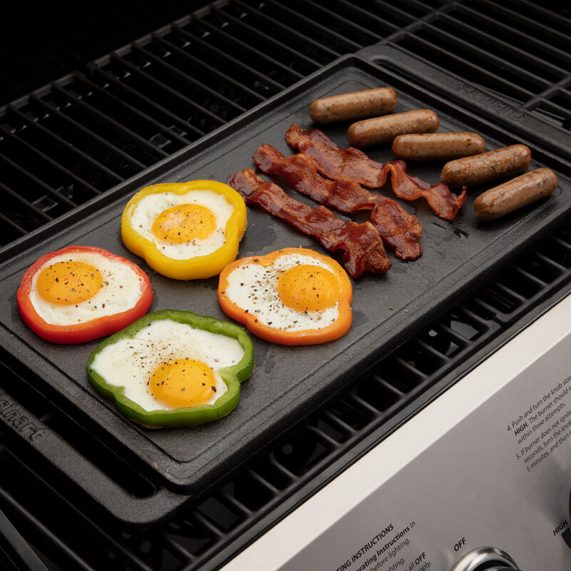 Reversible Cast Iron Grill/Griddle Plate - Image 3