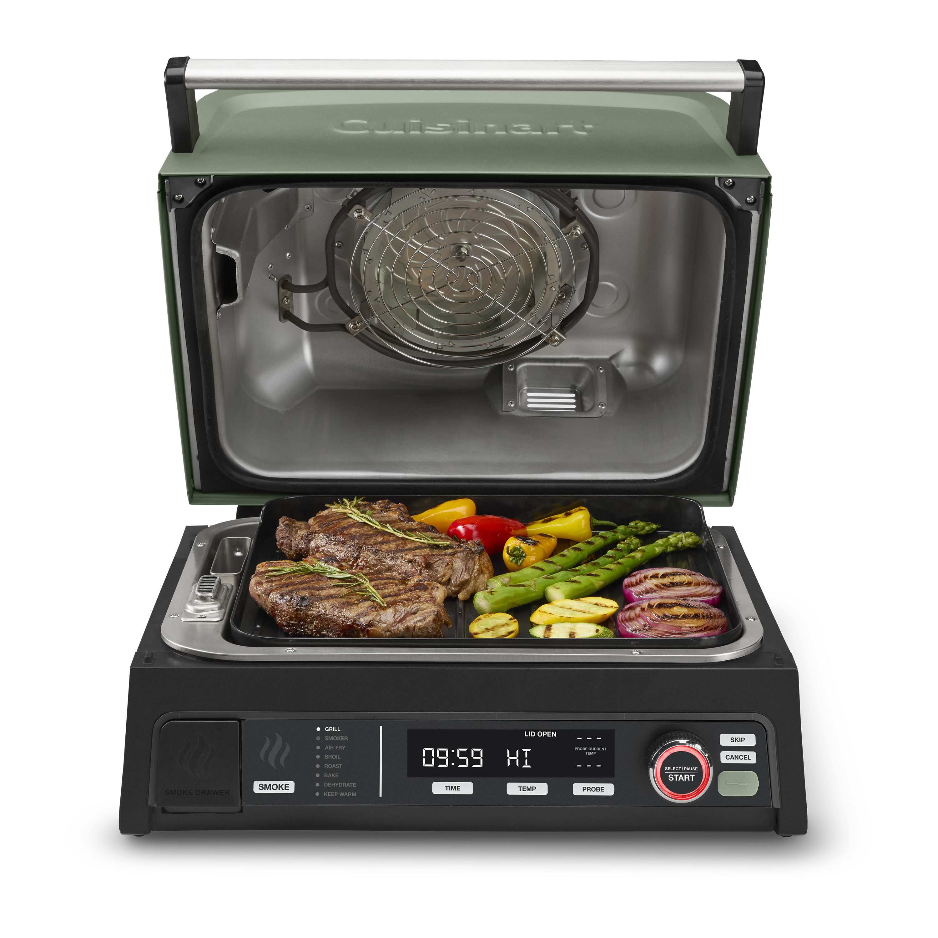 FlavorBoost 8-in-1 Outdoor Electric Grill — Cup - Image 10
