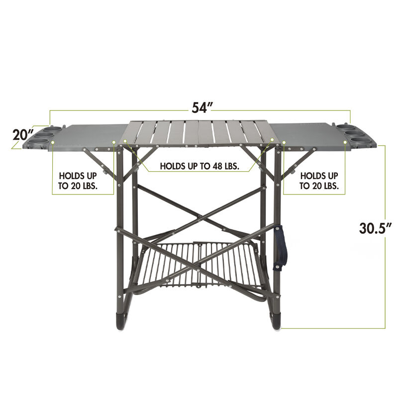 54" x 20" Take Along Grill Stand — Game - Image 4
