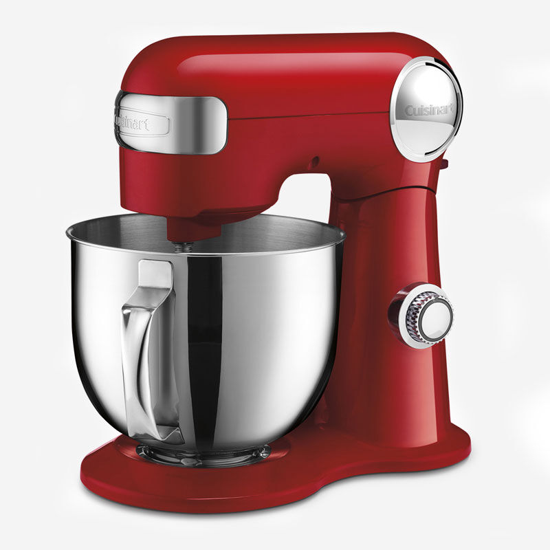 Red – Precision Master 5.5-QT (5.2L) Stand Mixer — Bowl - Image 4