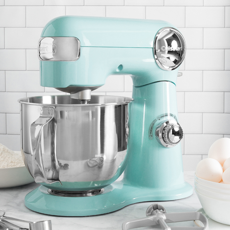 Sky Blue – Precision Master 5.5-QT (5.2L) Stand Mixer — Bowl - Image 3