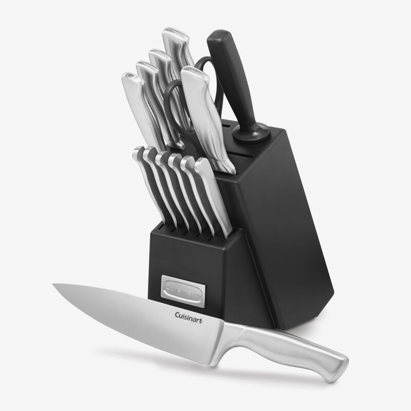 Classic 15-Piece Stainless Steel Block Set