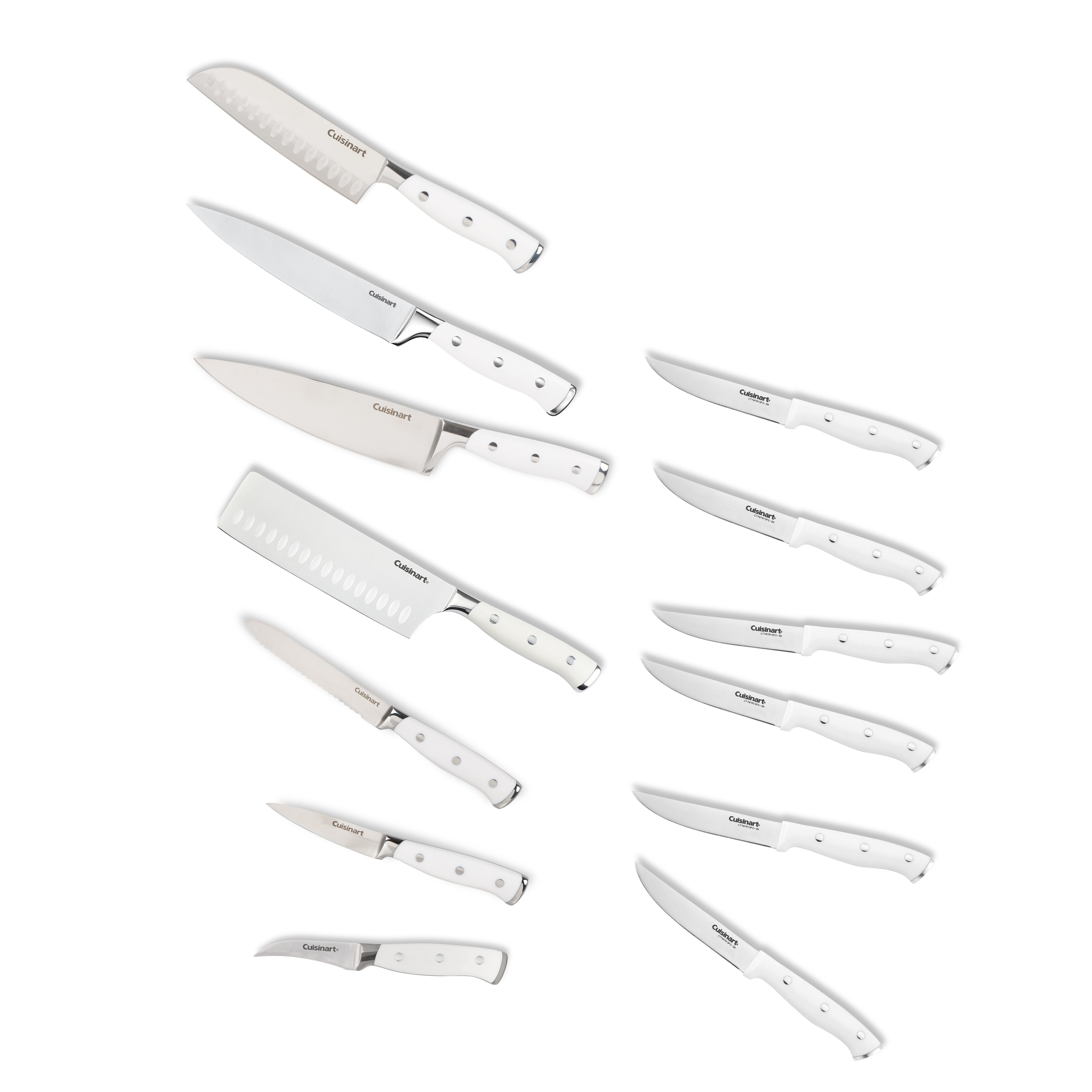 14-piece Stainless Steel Knife Block Set - Image 3