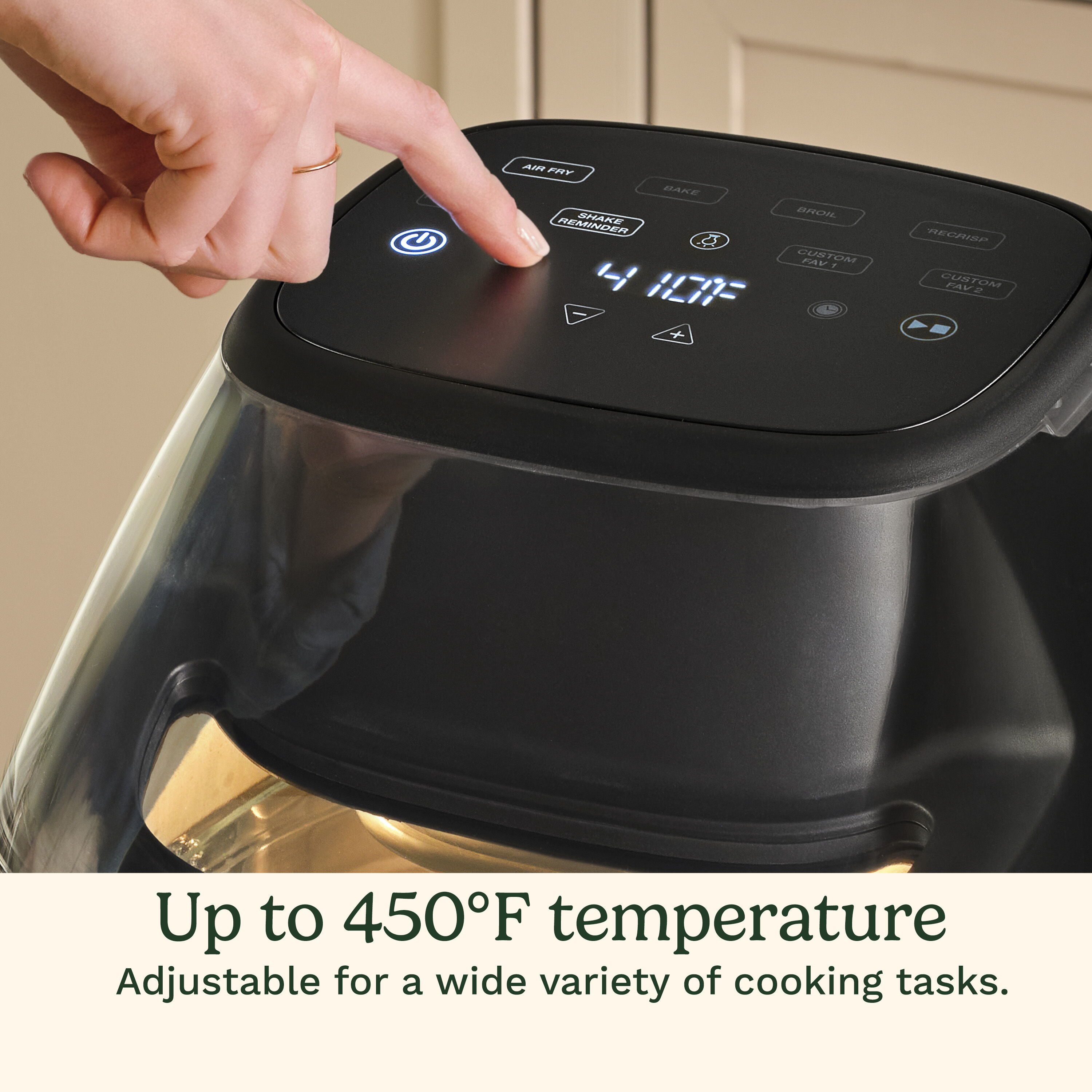 Cuisinart Clear 4-Quart Glass Basket Air Fryer - Image 10