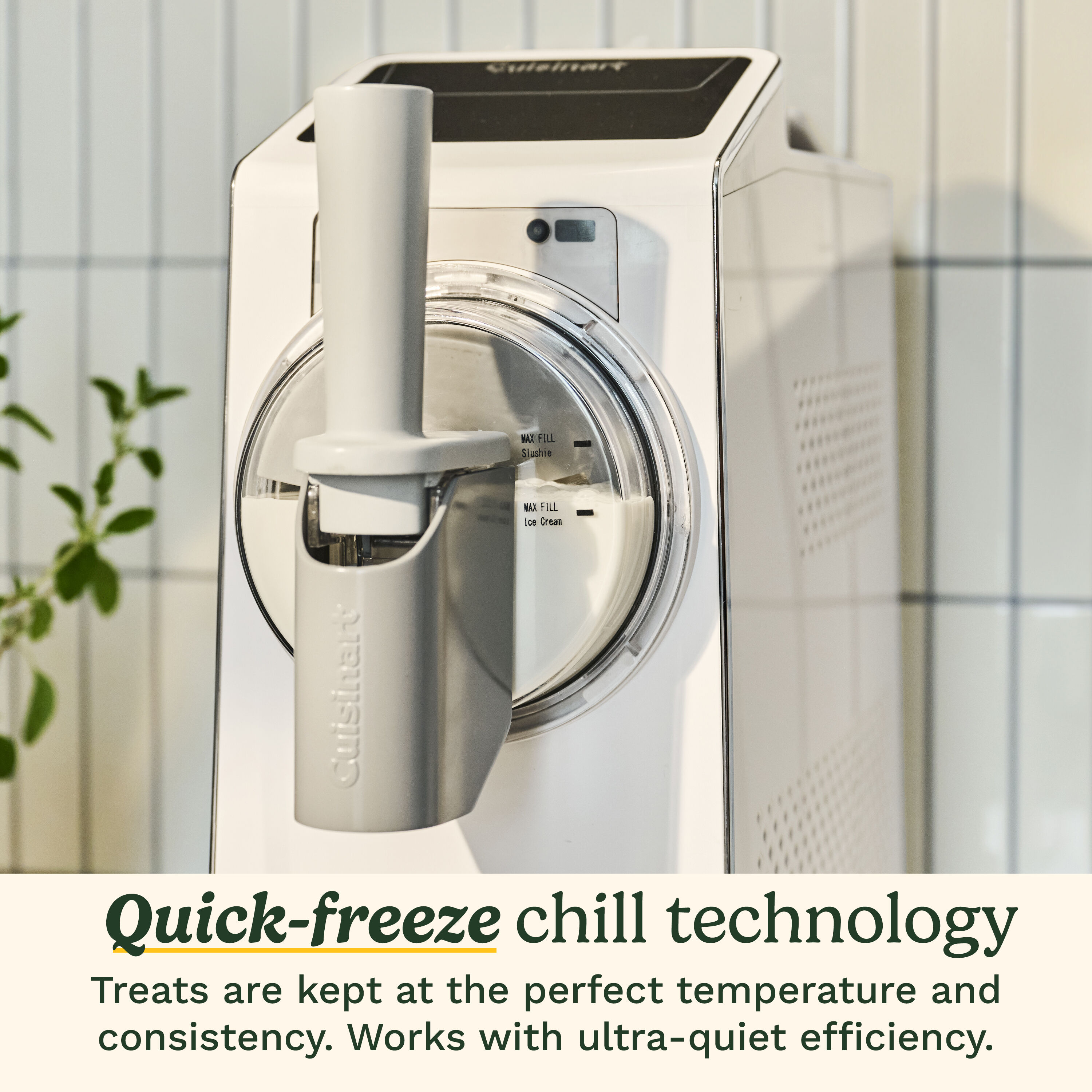 Cuisinart 6-in-1 Slushy & Soft-Serve Maker — Cream - Image 6