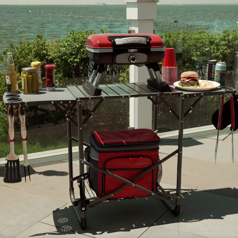 54" x 20" Take Along Grill Stand — Game - Image 5