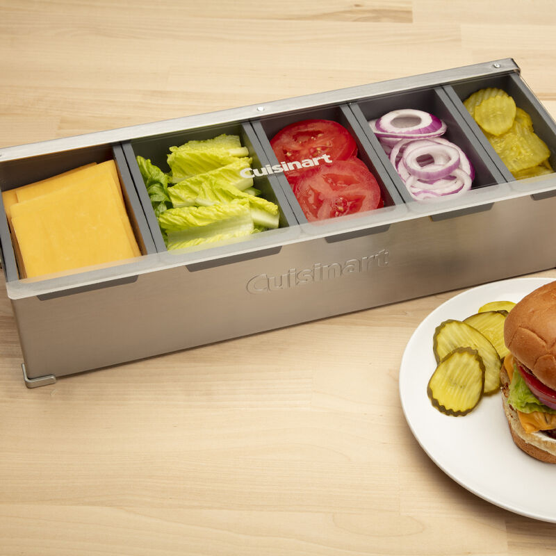 Condiment & Topping Station — Container