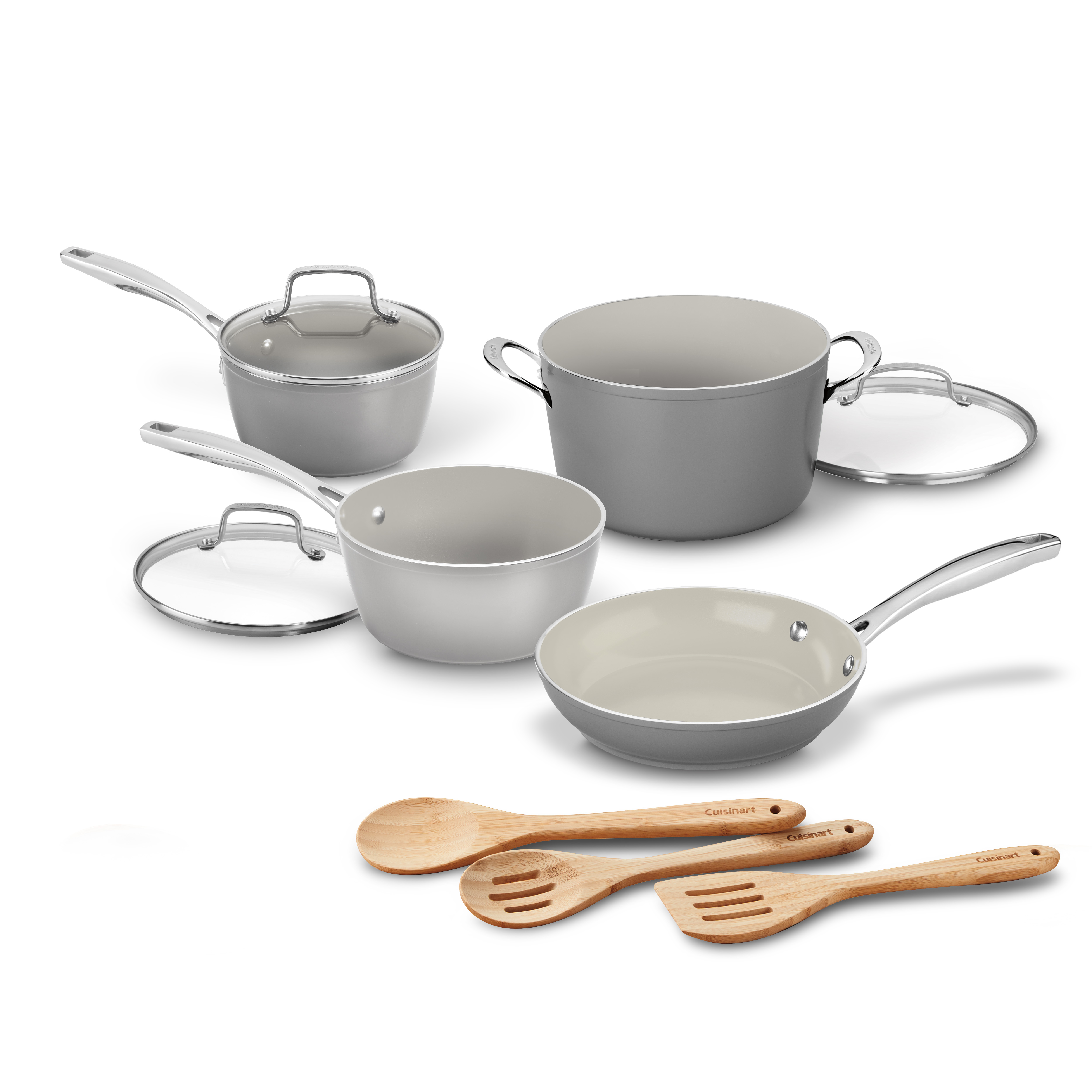 10-Piece Forged Recycled Aluminum Cookware Set - Image 3