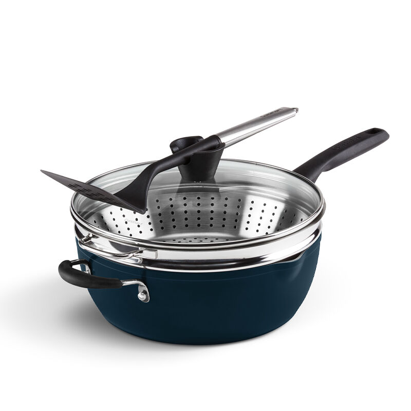 Nouveau Navy – Cuisinart Preferred Pan 4 Piece Set
