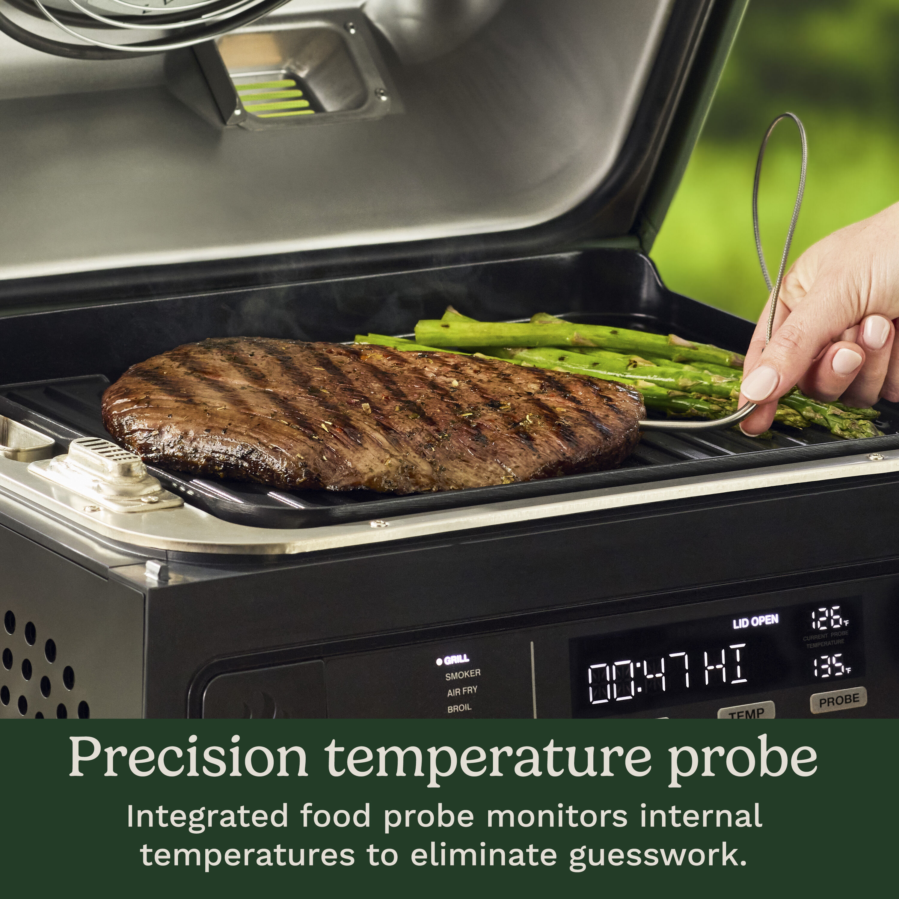 FlavorBoost 8-in-1 Outdoor Electric Grill — Cup - Image 7