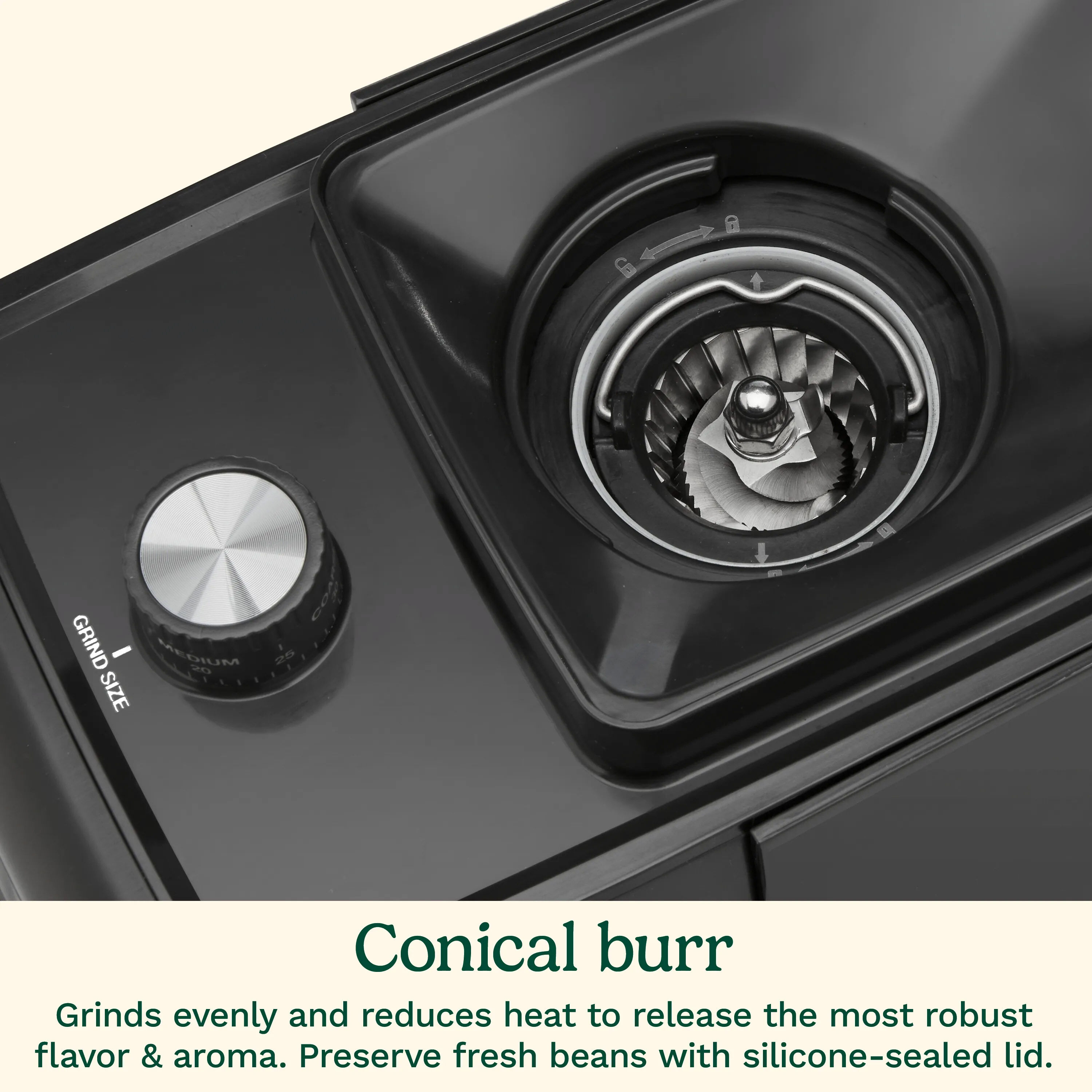 Cuisinart Espresso & Coffee Conical Burr Grinder - Image 4