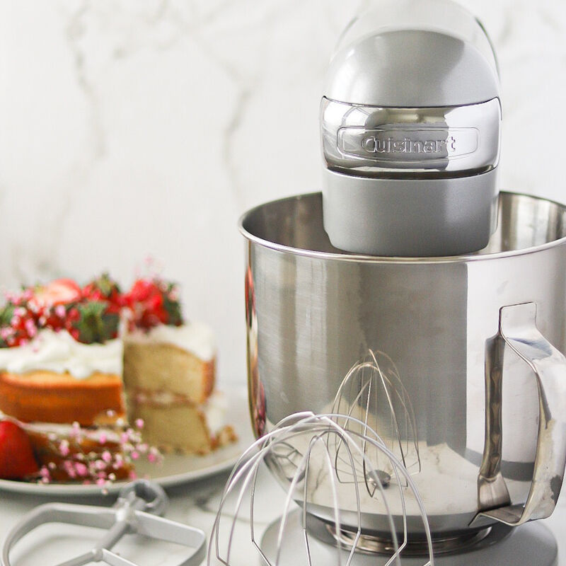 Silver – Precision Master Pro 6.5-QT (6.2L) Stand Mixer — Bowl - Image 4