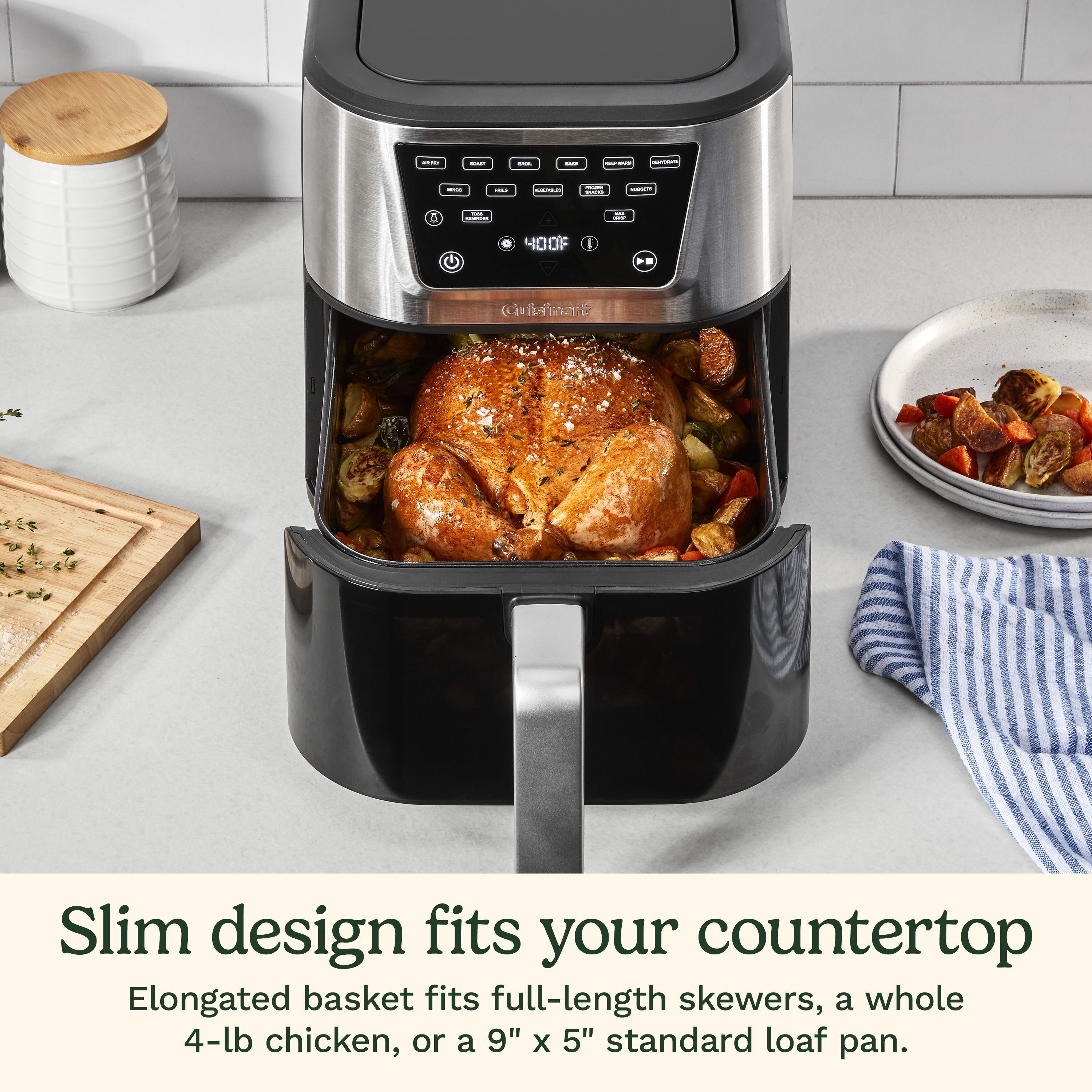 Cuisinart CompactMax Pro 8-Qt Basket Air Fryer - Image 2
