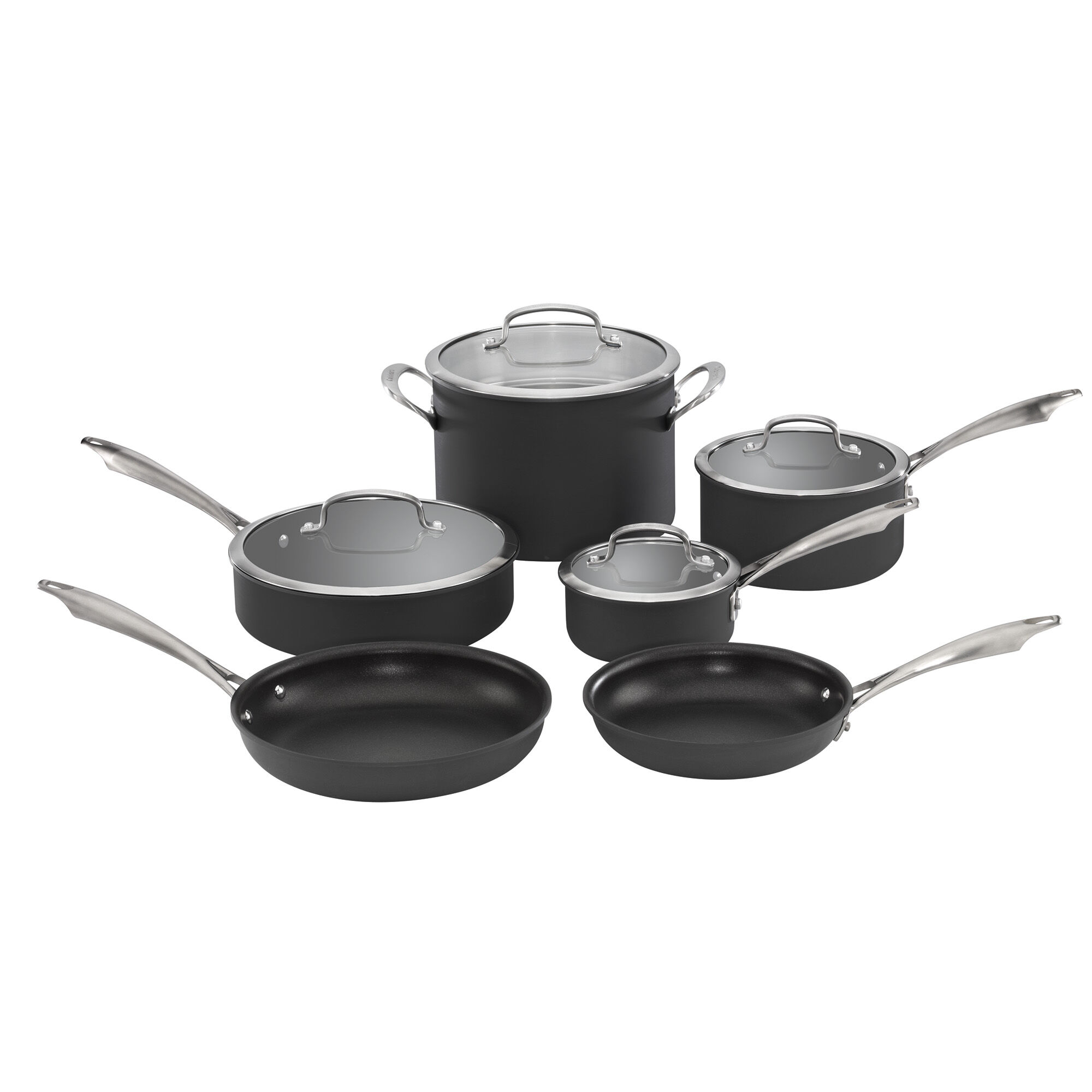 Hard Anodized 10-Piece Cookware Set
