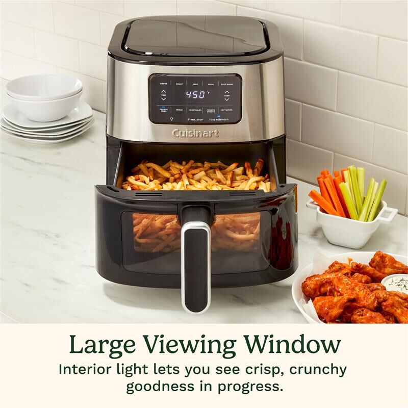 6-qt Basket Air Fryer - Image 4