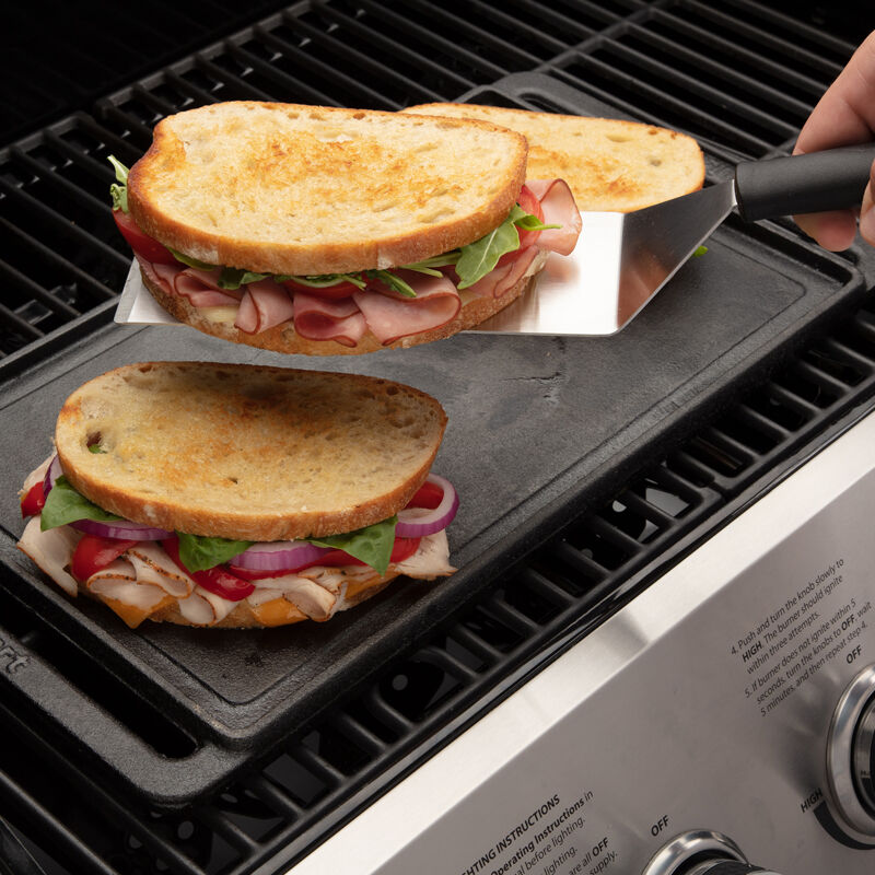 Reversible Cast Iron Grill/Griddle Plate - Image 5