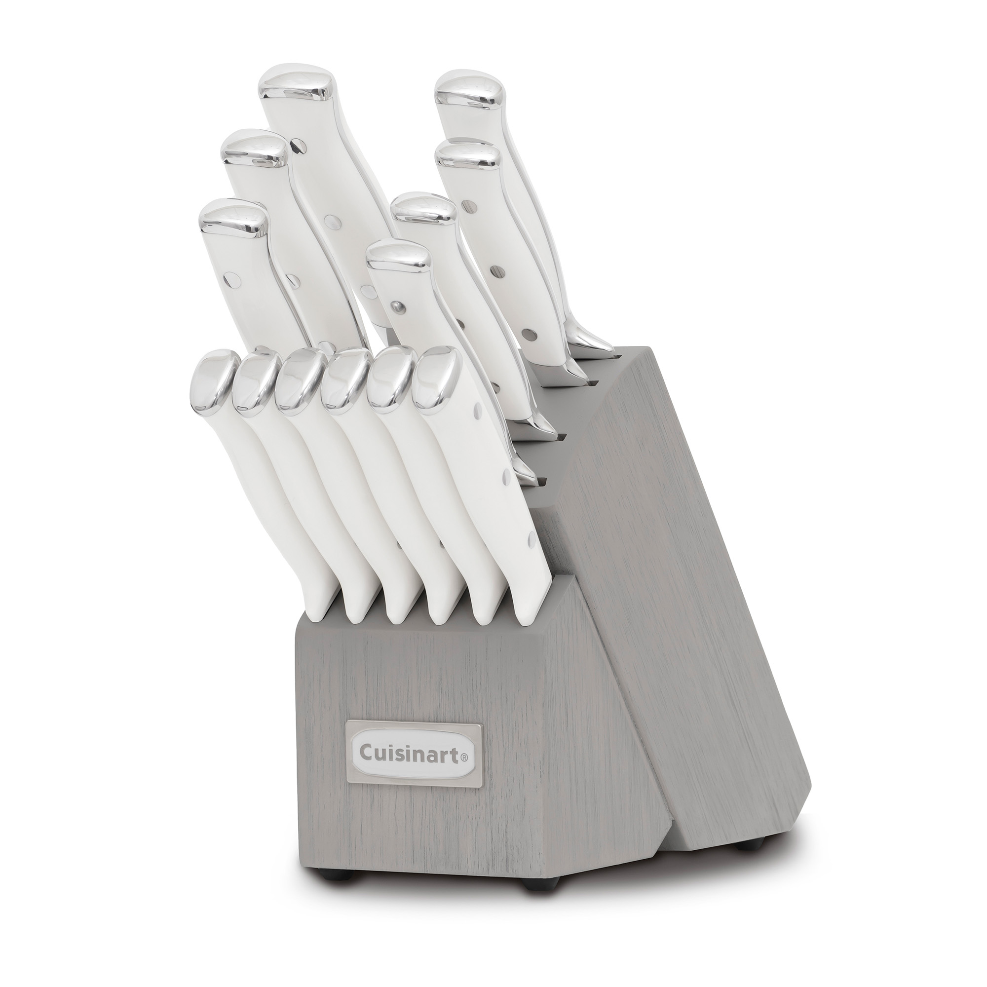 14-piece Stainless Steel Knife Block Set - Image 5