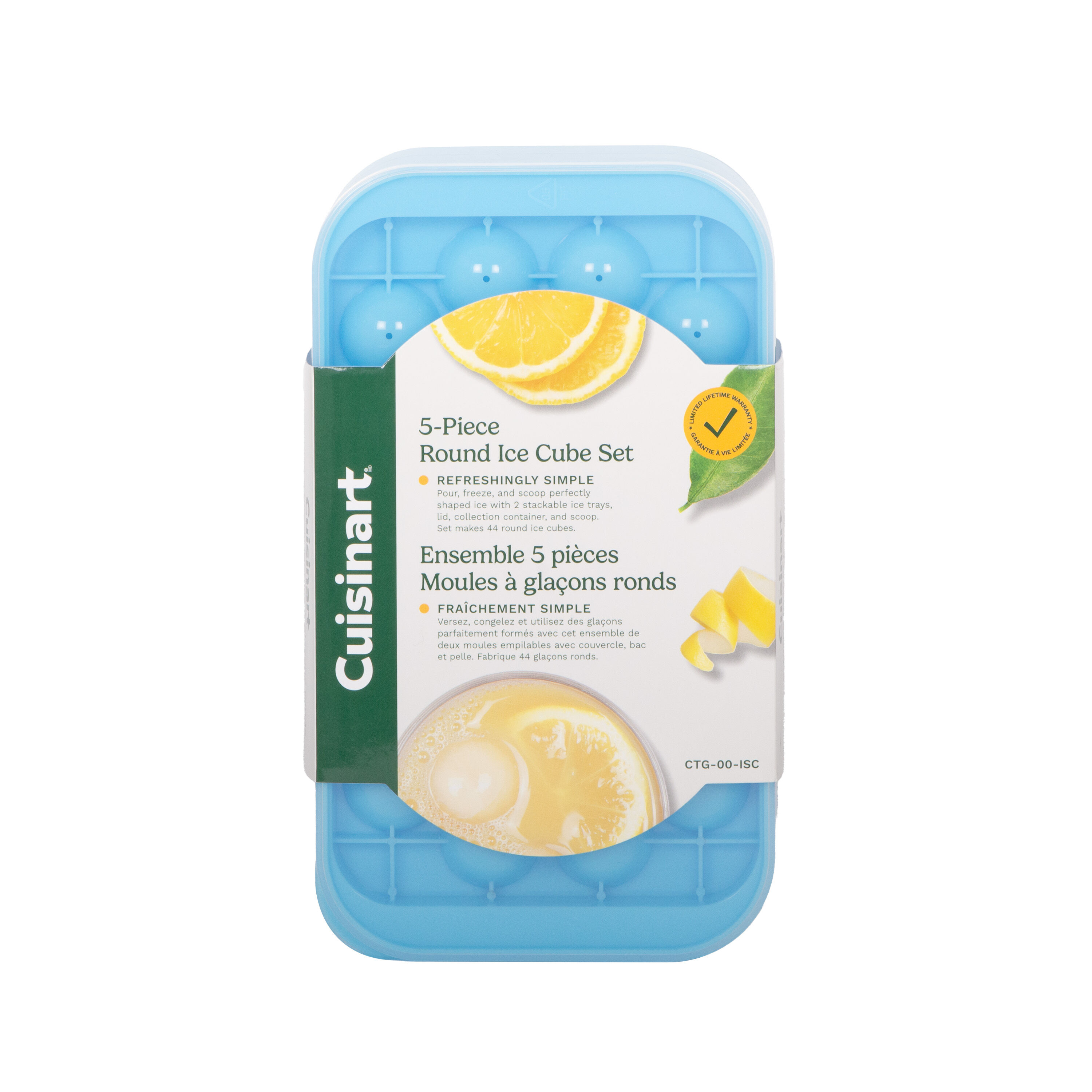 5-Piece Round Ice Cube Set - Image 3