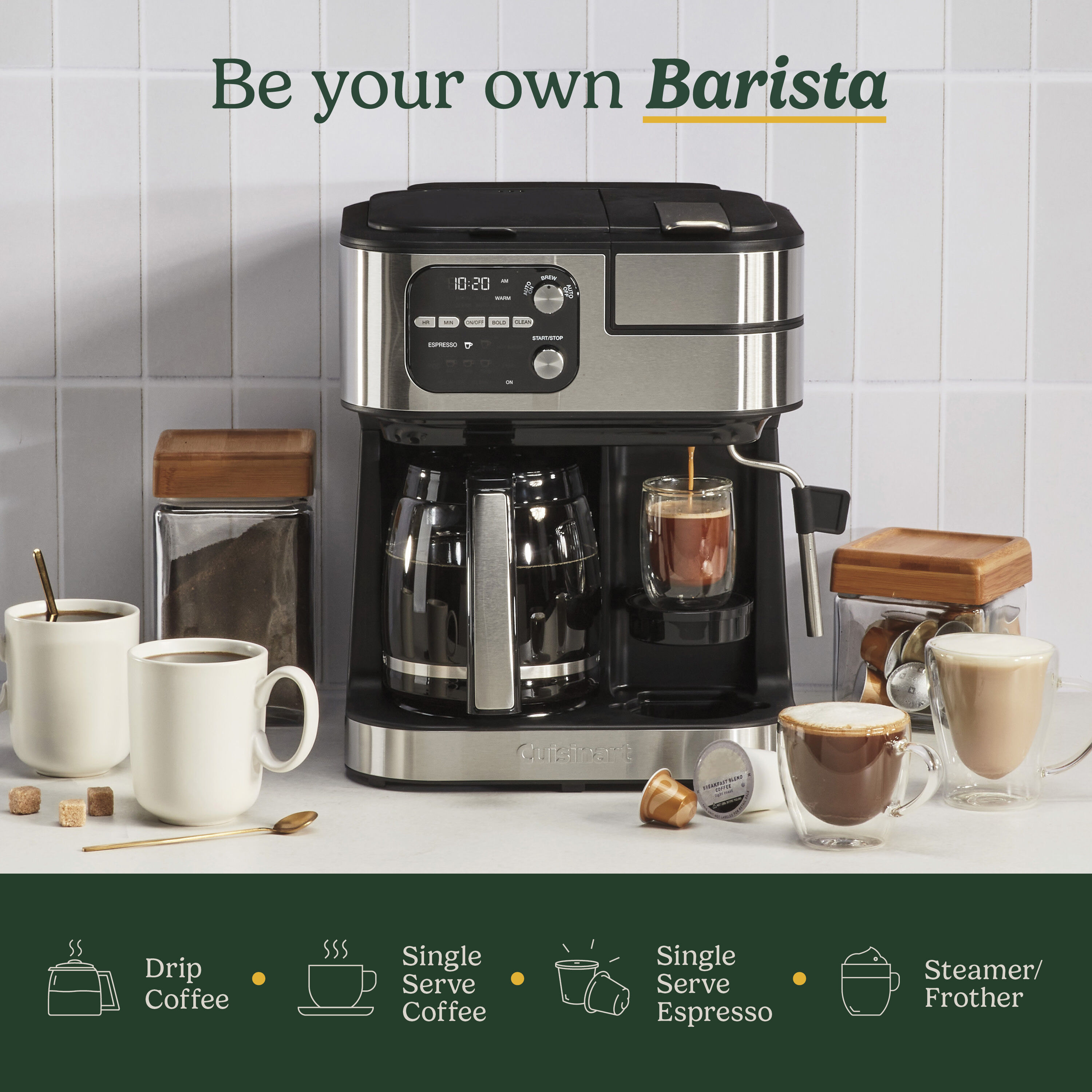 Coffee Center Barista Bar 4-In-1 Coffeemaker - Image 2