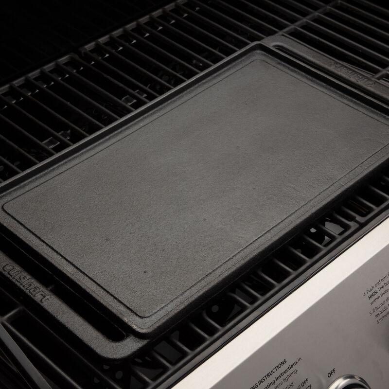 Reversible Cast Iron Grill/Griddle Plate - Image 6
