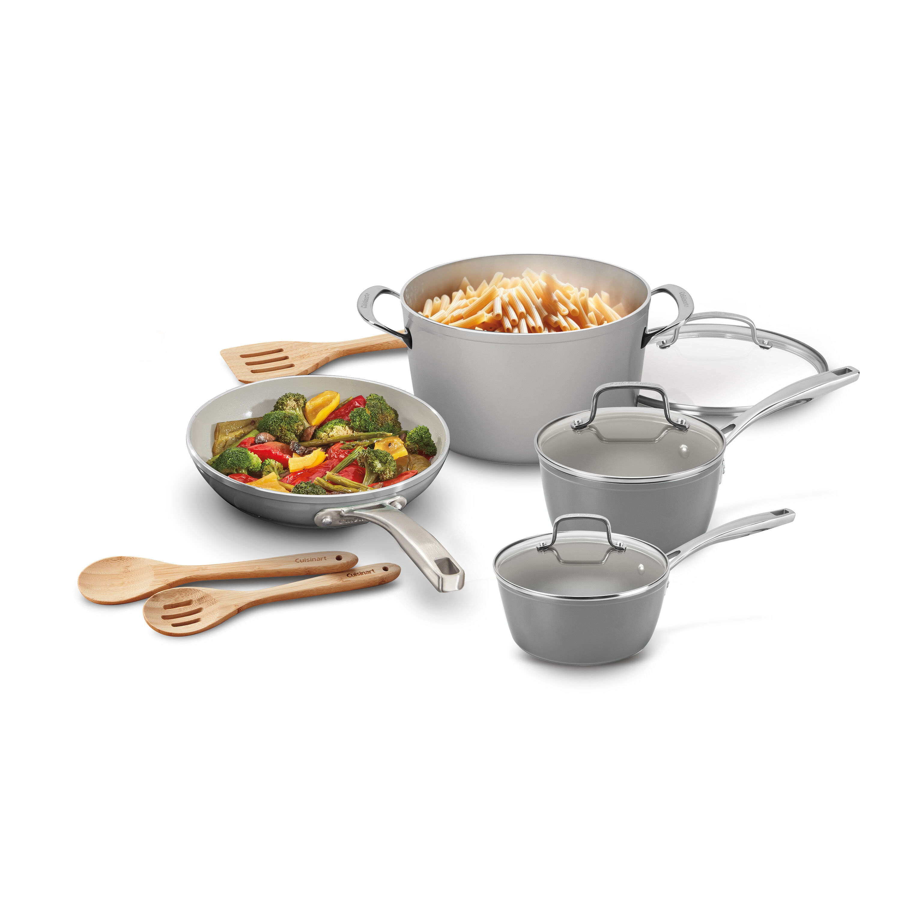 10-Piece Forged Recycled Aluminum Cookware Set - Image 2
