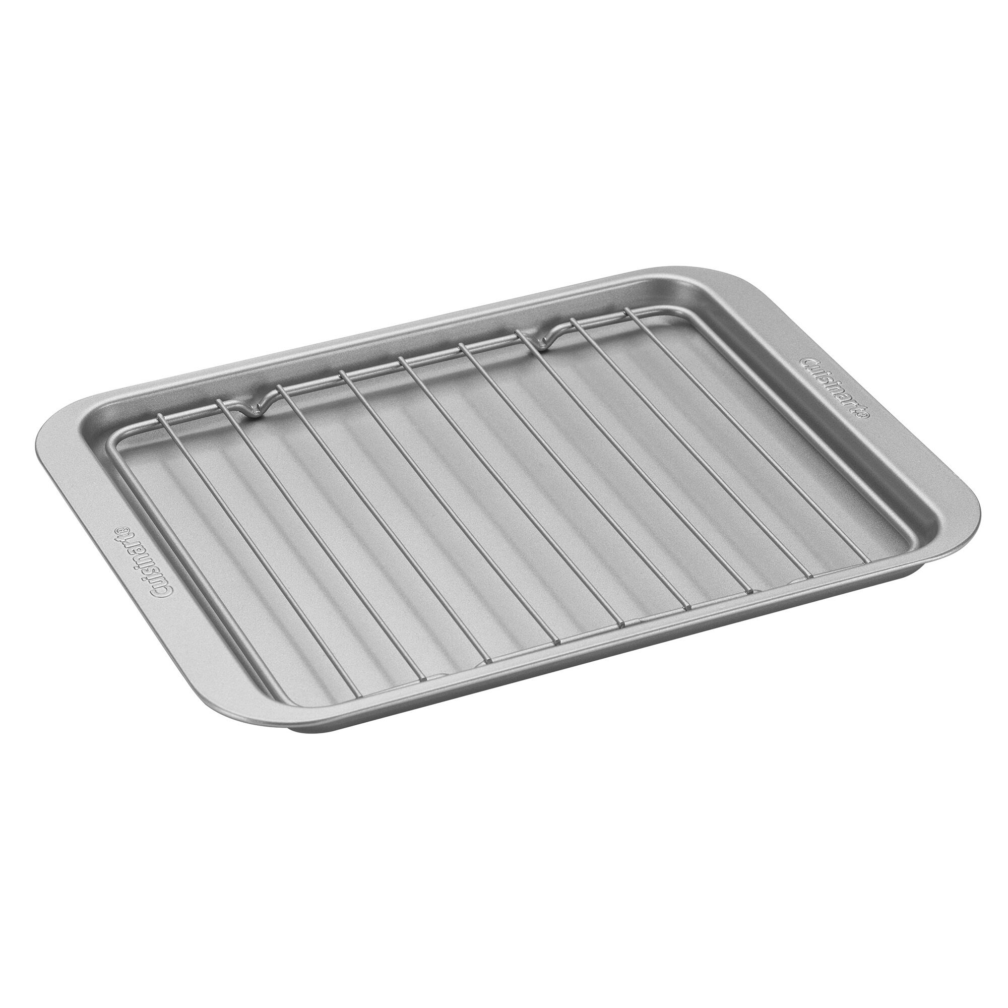 Non-Stick Bakeware – Toaster Oven Broiler Pan with Rack