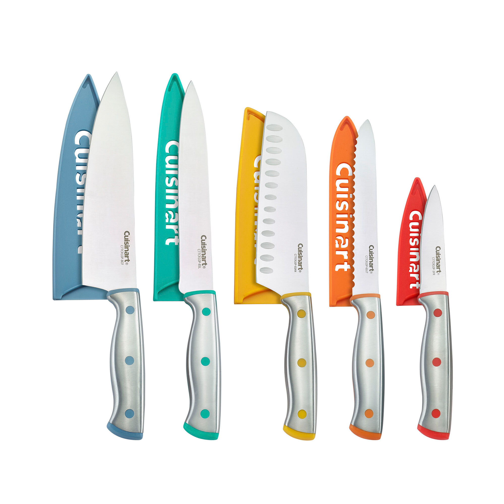 10-Piece Stainless Steel Knife Set