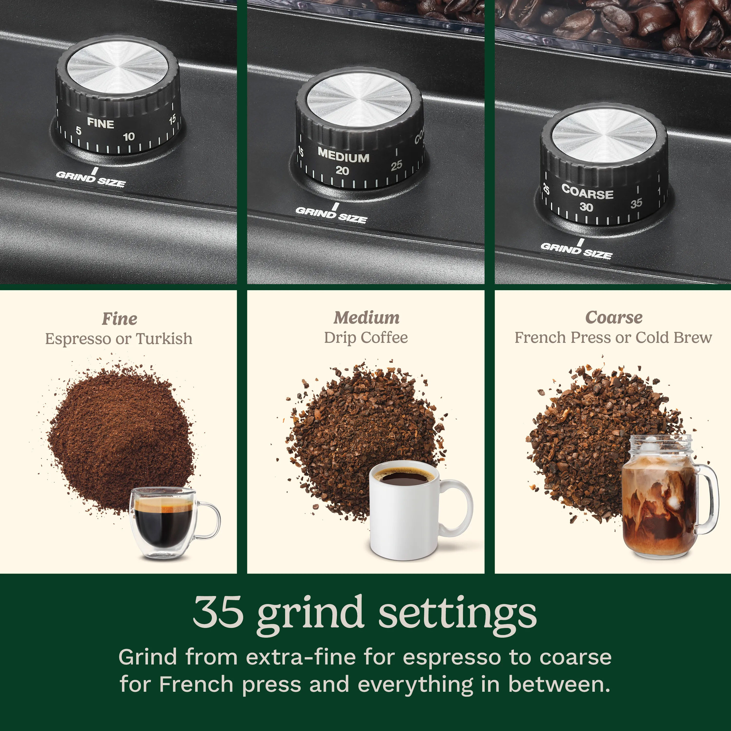 Cuisinart Espresso & Coffee Conical Burr Grinder - Image 3