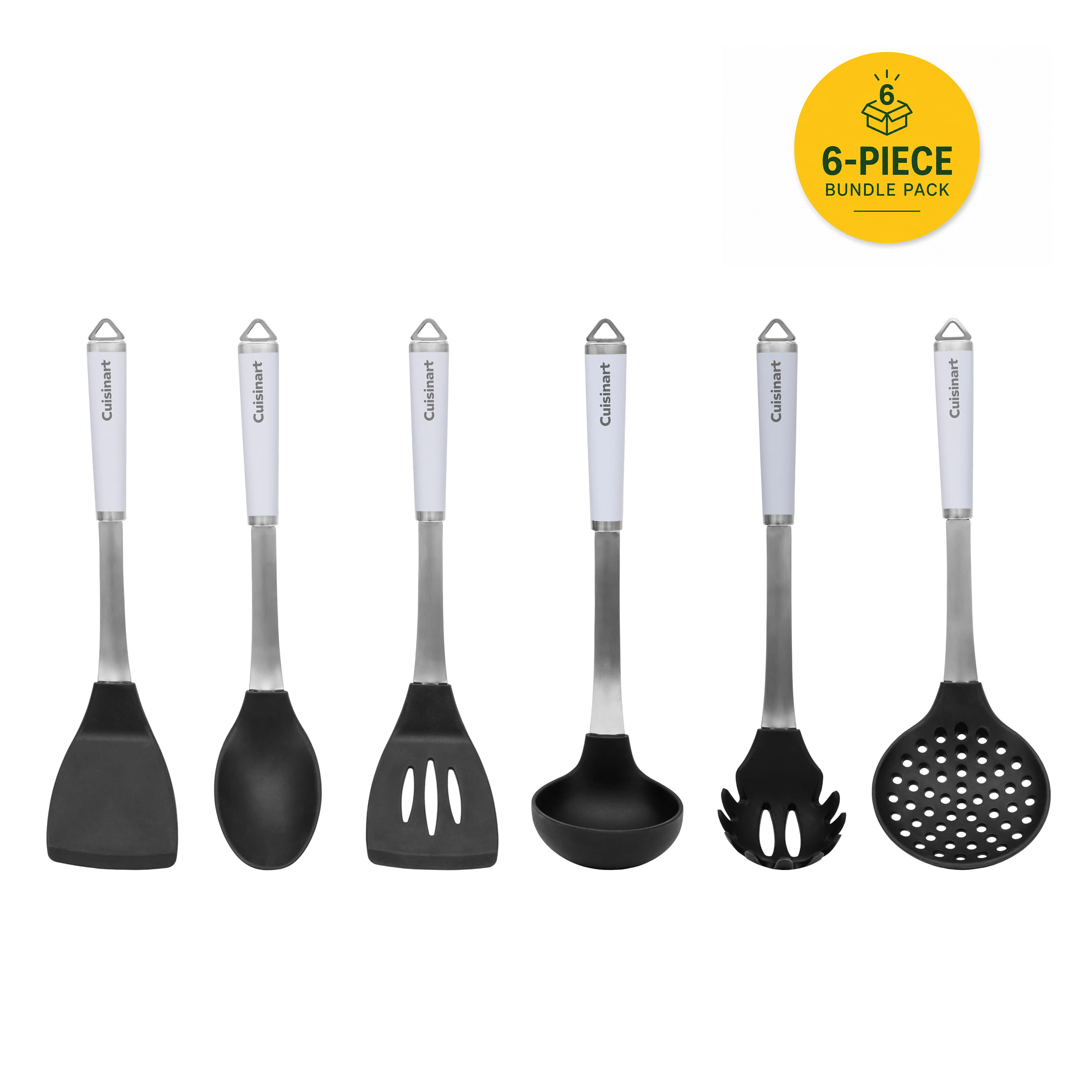 Cuisinart FusionPro White 6-Piece Kitchen Tool Set - Image 8