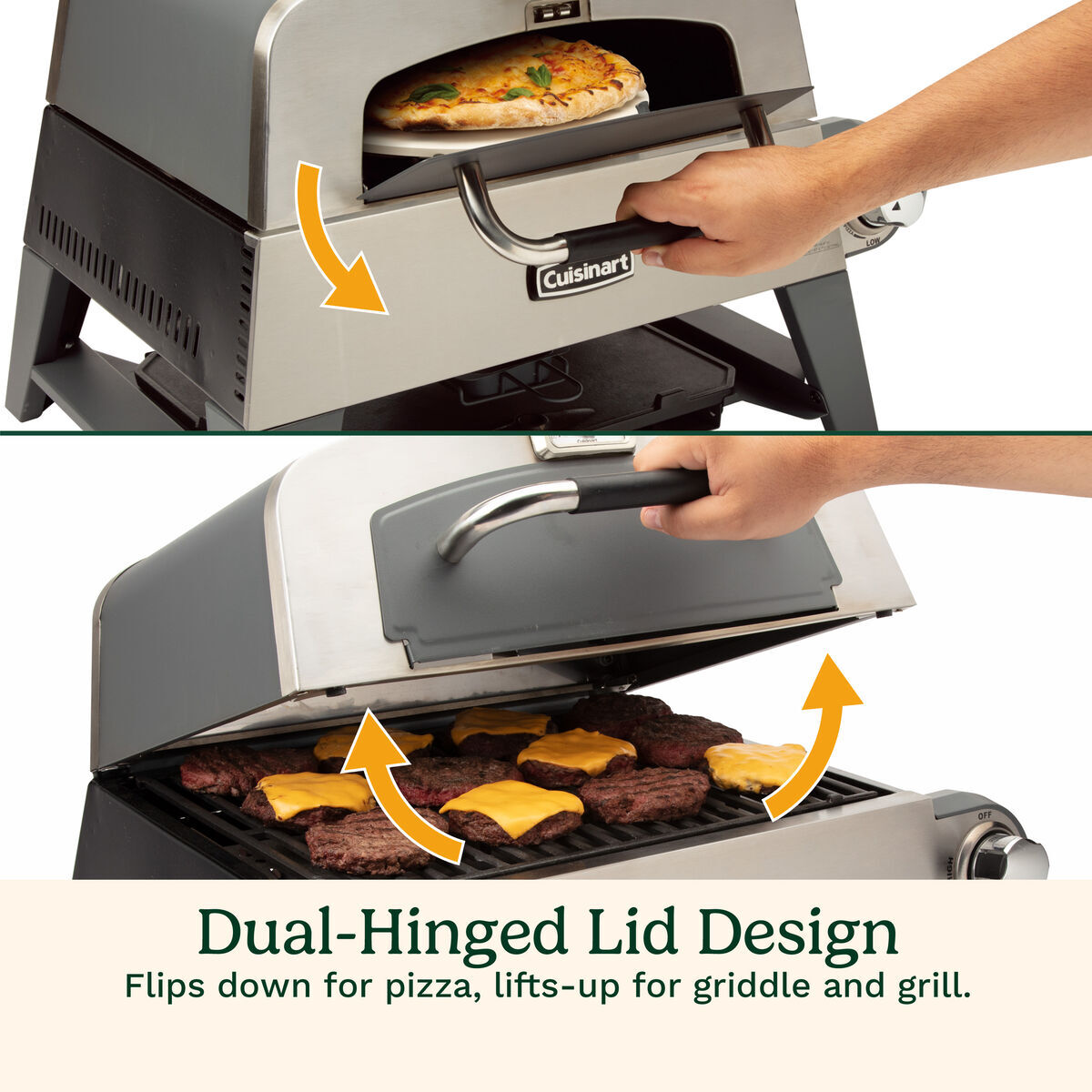 Cuisinart 3-in-1 Grill, Griddle, and Pizza Oven — Can - Image 6