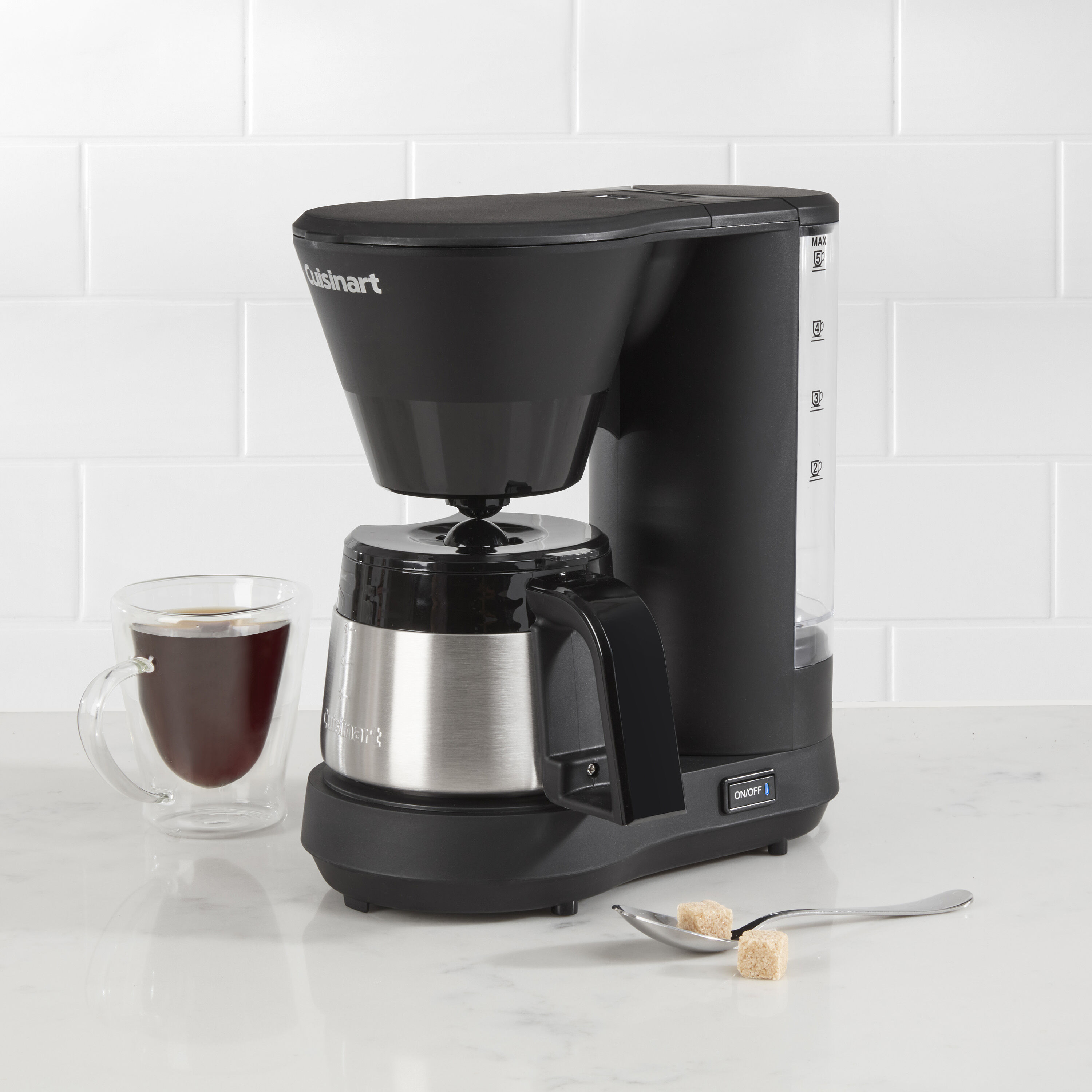 5-Cup Coffeemaker with Stainless Steel Carafe - Image 2