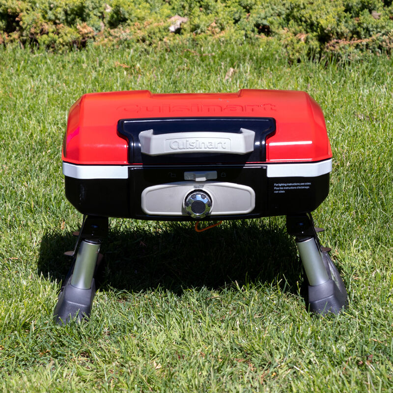 Red – Petite Gourmet Portable Tabletop Gas Grill — Can - Image 5