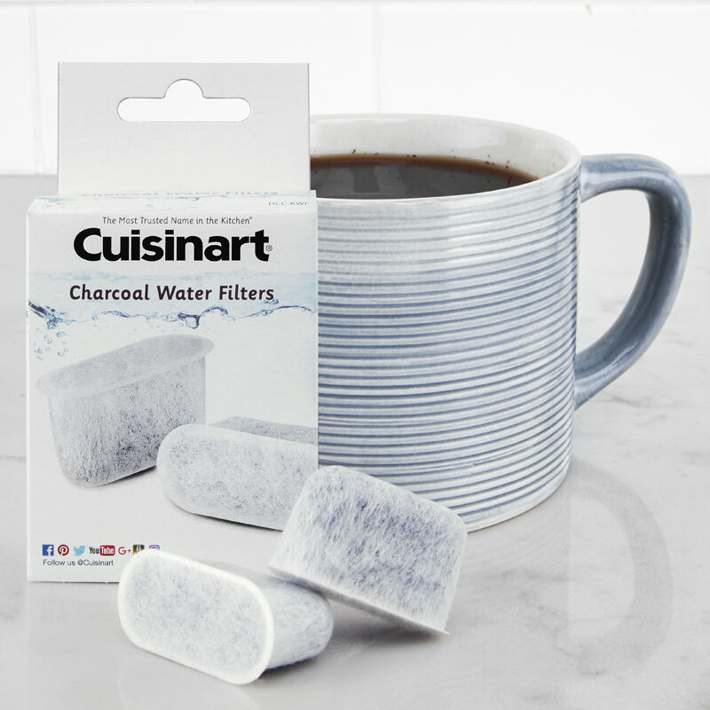 2-Pack Coffee Maker Charcoal Water Filter