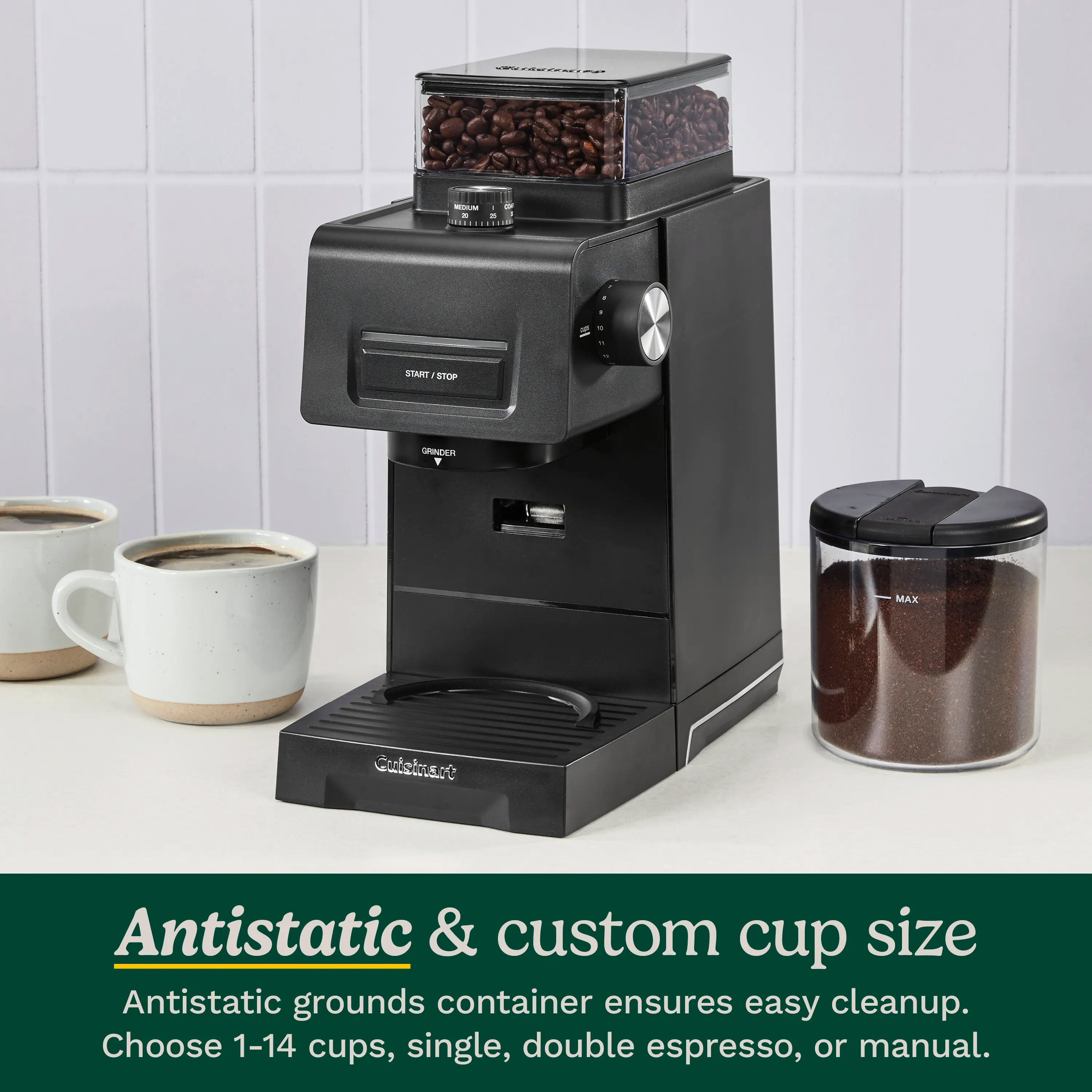 Cuisinart Espresso & Coffee Conical Burr Grinder - Image 5