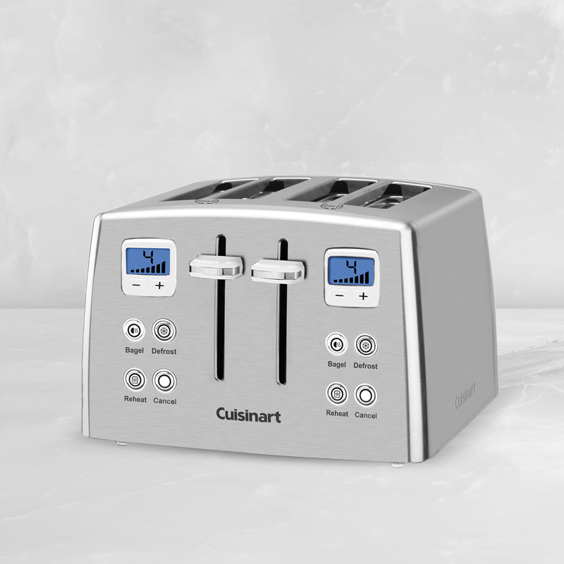 4-Slice Countdown Metal Toaster — Can - Image 2