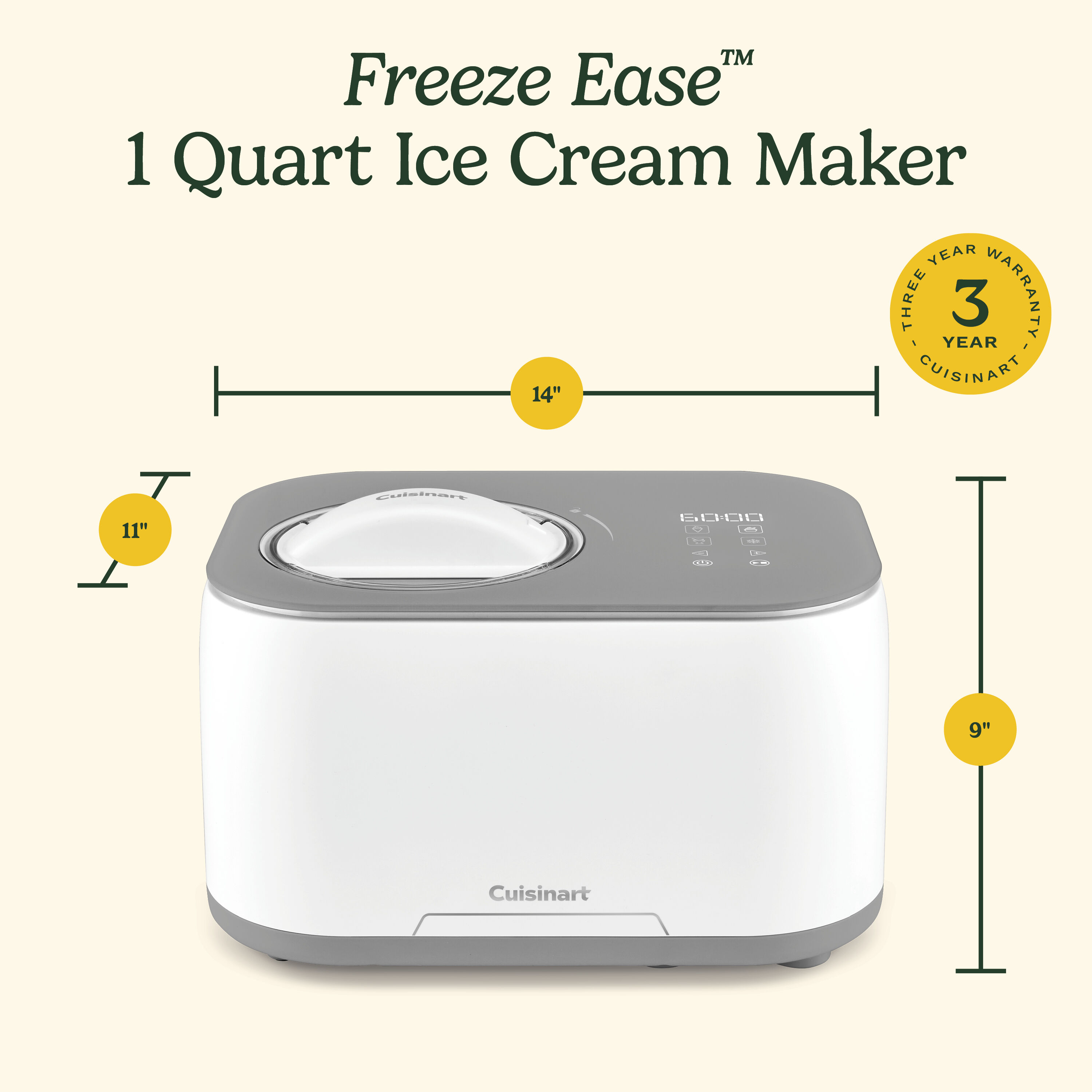 Freeze Ease 1 Quart Ice Cream Maker - Image 6